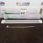 LOTE 247 - 02 LUMINÁRIAS DUOLED 18W MARCA ELGIN(NOVO). (NO ESTADO) ATENÇÃO! FAZER A VISITAÇÃO ANTES DE ARREMATAR, NÃO SABEMOS SE FUNCIONA. LEILÃO NÃO TEM GARANTIA E NEM DEVOLUÇÃO, SUJEITO A POSSÍVEIS AVARIAS VISÍVEIS/OCULTAS E/OU AUSÊNCIA DE COMPONENTES.