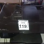 LOTE 119 - 02 IMPRESSORAS MULTIFUNCIONAIS MARCA HP. (NO ESTADO) ATENÇÃO! FAZER A VISITAÇÃO ANTES DE ARREMATAR, NÃO SABEMOS SE FUNCIONA. LEILÃO NÃO TEM GARANTIA E NEM DEVOLUÇÃO, SUJEITO A POSSÍVEIS AVARIAS VISÍVEIS/OCULTAS E/OU AUSÊNCIA DE COMPONENTES.