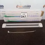 LOTE 247 - 02 LUMINÁRIAS DUOLED 18W MARCA ELGIN(NOVO). (NO ESTADO) ATENÇÃO! FAZER A VISITAÇÃO ANTES DE ARREMATAR, NÃO SABEMOS SE FUNCIONA. LEILÃO NÃO TEM GARANTIA E NEM DEVOLUÇÃO, SUJEITO A POSSÍVEIS AVARIAS VISÍVEIS/OCULTAS E/OU AUSÊNCIA DE COMPONENTES.
