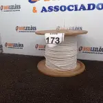 LOTE 173 - 01 ROLO DE FIO 2,5MM NA COR BRANCA(NOVO). (NO ESTADO) ATENÇÃO! FAZER A VISITAÇÃO ANTES DE ARREMATAR, NÃO SABEMOS SE FUNCIONA. LEILÃO NÃO TEM GARANTIA E NEM DEVOLUÇÃO, SUJEITO A POSSÍVEIS AVARIAS VISÍVEIS/OCULTAS E/OU AUSÊNCIA DE COMPONENTES.
