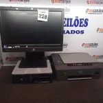 LOTE 228 - 01 PC ALL IN ONE MARCA HP E 02 CPU´S MARCA HP. (NO ESTADO) ATENÇÃO! FAZER A VISITAÇÃO ANTES DE ARREMATAR, NÃO SABEMOS SE FUNCIONA. LEILÃO NÃO TEM GARANTIA E NEM DEVOLUÇÃO, SUJEITO A POSSÍVEIS AVARIAS VISÍVEIS/OCULTAS E/OU AUSÊNCIA DE COMPONENTES.