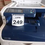 LOTE 249 - 01 IMPRESSORA MULTIFUNCIONAL MARCA XEROX MODELO WORKCENTRE 6605. (NO ESTADO) ATENÇÃO! FAZER A VISITAÇÃO ANTES DE ARREMATAR, NÃO SABEMOS SE FUNCIONA. LEILÃO NÃO TEM GARANTIA E NEM DEVOLUÇÃO, SUJEITO A POSSÍVEIS AVARIAS VISÍVEIS/OCULTAS E/OU AUSÊNCIA DE COMPONENTES.