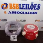 LOTE 160 - 01 CAIXA SIFONADA MARCA KRONA(NOVO) E 01 MANGUEIRA CRISTAL 5/16X1.0MM(NOVO). (NO ESTADO) ATENÇÃO! FAZER A VISITAÇÃO ANTES DE ARREMATAR, NÃO SABEMOS SE FUNCIONA. LEILÃO NÃO TEM GARANTIA E NEM DEVOLUÇÃO, SUJEITO A POSSÍVEIS AVARIAS VISÍVEIS/OCULTAS E/OU AUSÊNCIA DE COMPONENTES.