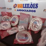 LOTE 328 - 10 MANGUEIRAS CORRUGADAS P/MÁQUINAS DE LAVAR(NOVO). (NO ESTADO) ATENÇÃO! FAZER A VISITAÇÃO ANTES DE ARREMATAR, NÃO SABEMOS SE FUNCIONA. LEILÃO NÃO TEM GARANTIA E NEM DEVOLUÇÃO, SUJEITO A POSSÍVEIS AVARIAS VISÍVEIS/OCULTAS E/OU AUSÊNCIA DE COMPONENTES.