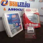 LOTE 346 - 02 ARMÁRIOS P/BANHEIRO MARCAS E MODELOS DIVERSOS. (NOVO). (NO ESTADO) ATENÇÃO! FAZER A VISITAÇÃO ANTES DE ARREMATAR, NÃO SABEMOS SE FUNCIONA. LEILÃO NÃO TEM GARANTIA E NEM DEVOLUÇÃO, SUJEITO A POSSÍVEIS AVARIAS VISÍVEIS/OCULTAS E/OU AUSÊNCIA DE COMPONENTES.
