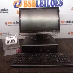 LOTE 305 - 01 CPU MARCA HP, 01 MONITOR MARCA LENOVO E 01 TECLADO. (NO ESTADO) ATENÇÃO! FAZER A VISITAÇÃO ANTES DE ARREMATAR, NÃO SABEMOS SE FUNCIONA. LEILÃO NÃO TEM GARANTIA E NEM DEVOLUÇÃO, SUJEITO A POSSÍVEIS AVARIAS VISÍVEIS/OCULTAS E/OU AUSÊNCIA DE COMPONENTES.