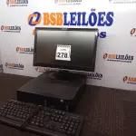 LOTE 278 - 01 CPU MARCA ITAUTEC, 01 MONITOR MARCA LENOVO E 01 TECLADO. (NO ESTADO) ATENÇÃO! FAZER A VISITAÇÃO ANTES DE ARREMATAR, NÃO SABEMOS SE FUNCIONA. LEILÃO NÃO TEM GARANTIA E NEM DEVOLUÇÃO, SUJEITO A POSSÍVEIS AVARIAS VISÍVEIS/OCULTAS E/OU AUSÊNCIA DE COMPONENTES.