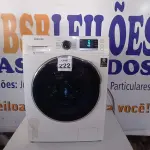 LOTE 222 - 01 LAVA E SECA MARCA SAMSUNG 9KG 220V. (NO ESTADO) ATENÇÃO! FAZER A VISITAÇÃO ANTES DE ARREMATAR, NÃO SABEMOS SE FUNCIONA. LEILÃO NÃO TEM GARANTIA E NEM DEVOLUÇÃO, SUJEITO A POSSÍVEIS AVARIAS VISÍVEIS/OCULTAS E/OU AUSÊNCIA DE COMPONENTES.