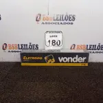 LOTE 180 - 5KG DE ELETRODOS 3,25MM MARCA VONDER(NOVO). (NO ESTADO) ATENÇÃO! FAZER A VISITAÇÃO ANTES DE ARREMATAR, NÃO SABEMOS SE FUNCIONA. LEILÃO NÃO TEM GARANTIA E NEM DEVOLUÇÃO, SUJEITO A POSSÍVEIS AVARIAS VISÍVEIS/OCULTAS E/OU AUSÊNCIA DE COMPONENTES.