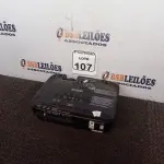 LOTE 107 - 01 PROJETOR MULTIMIDIA MARCA EPSON. (NO ESTADO) ATENÇÃO! FAZER A VISITAÇÃO ANTES DE ARREMATAR, NÃO SABEMOS SE FUNCIONA. LEILÃO NÃO TEM GARANTIA E NEM DEVOLUÇÃO, SUJEITO A POSSÍVEIS AVARIAS VISÍVEIS/OCULTAS E/OU AUSÊNCIA DE COMPONENTES.