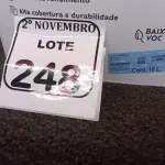 LOTE 248 - 01 GALÃO DE TINTA FOSCO BRANCO 18L MARCA SUVINIL(NOVO). (NO ESTADO) ATENÇÃO! FAZER A VISITAÇÃO ANTES DE ARREMATAR, NÃO SABEMOS SE FUNCIONA. LEILÃO NÃO TEM GARANTIA E NEM DEVOLUÇÃO, SUJEITO A POSSÍVEIS AVARIAS VISÍVEIS/OCULTAS E/OU AUSÊNCIA DE COMPONENTES.