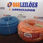 LOTE 259 - 02 ROLOS ELETRODUTOS CORRUGADOS(NOVO). (NO ESTADO) ATENÇÃO! FAZER A VISITAÇÃO ANTES DE ARREMATAR, NÃO SABEMOS SE FUNCIONA. LEILÃO NÃO TEM GARANTIA E NEM DEVOLUÇÃO, SUJEITO A POSSÍVEIS AVARIAS VISÍVEIS/OCULTAS E/OU AUSÊNCIA DE COMPONENTES.