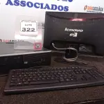 LOTE 322 - 01 CPU MARCA HP, 01 MONITOR MARCA LENOVO E 01 TECLADO. (NO ESTADO) ATENÇÃO! FAZER A VISITAÇÃO ANTES DE ARREMATAR, NÃO SABEMOS SE FUNCIONA. LEILÃO NÃO TEM GARANTIA E NEM DEVOLUÇÃO, SUJEITO A POSSÍVEIS AVARIAS VISÍVEIS/OCULTAS E/OU AUSÊNCIA DE COMPONENTES.