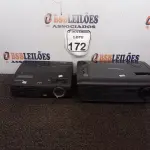 LOTE 172 - 02 PROJETORES MULTIMÍDIA MARCAS LG E OPTOMA. (NO ESTADO) ATENÇÃO! FAZER A VISITAÇÃO ANTES DE ARREMATAR, NÃO SABEMOS SE FUNCIONA. LEILÃO NÃO TEM GARANTIA E NEM DEVOLUÇÃO, SUJEITO A POSSÍVEIS AVARIAS VISÍVEIS/OCULTAS E/OU AUSÊNCIA DE COMPONENTES.