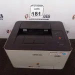 LOTE 181 - 01 IMPRESSORA SAMSUNG MODELO CLT365W. (NO ESTADO) ATENÇÃO! FAZER A VISITAÇÃO ANTES DE ARREMATAR, NÃO SABEMOS SE FUNCIONA. LEILÃO NÃO TEM GARANTIA E NEM DEVOLUÇÃO, SUJEITO A POSSÍVEIS AVARIAS VISÍVEIS/OCULTAS E/OU AUSÊNCIA DE COMPONENTES.