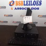LOTE 117 - 01 CPU ITAUTEC, 01 MONITOR AOC E TECLADO. (NO ESTADO) ATENÇÃO! FAZER A VISITAÇÃO ANTES DE ARREMATAR, NÃO SABEMOS SE FUNCIONA. LEILÃO NÃO TEM GARANTIA E NEM DEVOLUÇÃO, SUJEITO A POSSÍVEIS AVARIAS VISÍVEIS/OCULTAS E/OU AUSÊNCIA DE COMPONENTES.