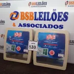 LOTE 133 - 02 ARMÁRIOS P/BANHEIRO MARCA HERC(NOVO). (NO ESTADO) ATENÇÃO! FAZER A VISITAÇÃO ANTES DE ARREMATAR, NÃO SABEMOS SE FUNCIONA. LEILÃO NÃO TEM GARANTIA E NEM DEVOLUÇÃO, SUJEITO A POSSÍVEIS AVARIAS VISÍVEIS/OCULTAS E/OU AUSÊNCIA DE COMPONENTES.