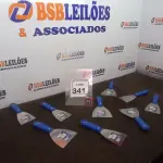 LOTE 341 - 09 ESPÁTULAS MODELOS DIVERSOS MARCA TIGRE(NOVO). (NO ESTADO) ATENÇÃO! FAZER A VISITAÇÃO ANTES DE ARREMATAR, NÃO SABEMOS SE FUNCIONA. LEILÃO NÃO TEM GARANTIA E NEM DEVOLUÇÃO, SUJEITO A POSSÍVEIS AVARIAS VISÍVEIS/OCULTAS E/OU AUSÊNCIA DE COMPONENTES.