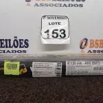 LOTE 153 - 5KG DE ELETRODOS 2,5MM MARCA VONDER(NOVO). (NO ESTADO) ATENÇÃO! FAZER A VISITAÇÃO ANTES DE ARREMATAR, NÃO SABEMOS SE FUNCIONA. LEILÃO NÃO TEM GARANTIA E NEM DEVOLUÇÃO, SUJEITO A POSSÍVEIS AVARIAS VISÍVEIS/OCULTAS E/OU AUSÊNCIA DE COMPONENTES.