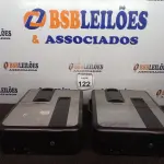 LOTE 122 - 02 PROJETORES MULTIMIDIA MARCA DIEBOLD. (NO ESTADO) ATENÇÃO! FAZER A VISITAÇÃO ANTES DE ARREMATAR, NÃO SABEMOS SE FUNCIONA. LEILÃO NÃO TEM GARANTIA E NEM DEVOLUÇÃO, SUJEITO A POSSÍVEIS AVARIAS VISÍVEIS/OCULTAS E/OU AUSÊNCIA DE COMPONENTES.