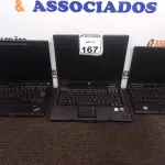 LOTE 167 - 03 NOTEBOOKS MARCAS E MODELOS DIVERSOS P/RETIRADA DE PEÇAS. (NO ESTADO) ATENÇÃO! FAZER A VISITAÇÃO ANTES DE ARREMATAR, NÃO SABEMOS SE FUNCIONA. LEILÃO NÃO TEM GARANTIA E NEM DEVOLUÇÃO, SUJEITO A POSSÍVEIS AVARIAS VISÍVEIS/OCULTAS E/OU AUSÊNCIA DE COMPONENTES.