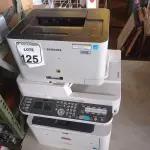 LOTE 125 - 02 IMPRESSORAS MULTIFUNCIONAIS MARCA OKI E SAMSUMG. (NO ESTADO) ATENÇÃO! FAZER A VISITAÇÃO ANTES DE ARREMATAR, NÃO SABEMOS SE FUNCIONA. LEILÃO NÃO TEM GARANTIA E NEM DEVOLUÇÃO, SUJEITO A POSSÍVEIS AVARIAS VISÍVEIS/OCULTAS E/OU AUSÊNCIA DE COMPONENTES.