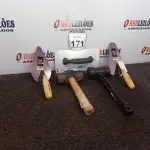 LOTE 171 - 02 COLHERES P/CONSTRUÇÃO, 01 DESEMPENADEIRA EM AÇO, 01 MARTELO DE BORRACHA 60MM E 01 MARRETA(NOVO). (NO ESTADO) ATENÇÃO! FAZER A VISITAÇÃO ANTES DE ARREMATAR, NÃO SABEMOS SE FUNCIONA. LEILÃO NÃO TEM GARANTIA E NEM DEVOLUÇÃO, SUJEITO A POSSÍVEIS AVARIAS VISÍVEIS/OCULTAS E/OU AUSÊNCIA DE COMPONENTES.