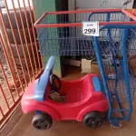 LOTE 299 - 01 CARRINHO DE MERCADO P/CRIANÇAS. (NO ESTADO) ATENÇÃO! FAZER A VISITAÇÃO ANTES DE ARREMATAR, NÃO SABEMOS SE FUNCIONA. LEILÃO NÃO TEM GARANTIA E NEM DEVOLUÇÃO, SUJEITO A POSSÍVEIS AVARIAS VISÍVEIS/OCULTAS E/OU AUSÊNCIA DE COMPONENTES.