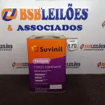 LOTE 170 - 01 LATA DE TINTA BRANCO NEVE FOSCO 18L INTERNA/EXTERNA SUVINIL (NOVO). (NO ESTADO) ATENÇÃO! FAZER A VISITAÇÃO ANTES DE ARREMATAR, NÃO SABEMOS SE FUNCIONA. LEILÃO NÃO TEM GARANTIA E NEM DEVOLUÇÃO, SUJEITO A POSSÍVEIS AVARIAS VISÍVEIS/OCULTAS E/OU AUSÊNCIA DE COMPONENTES.