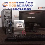 LOTE 367 - 01 CPU HP 01 MONITOR LENOVO E 01 TECLADO. (NO ESTADO) ATENÇÃO! FAZER A VISITAÇÃO ANTES DE ARREMATAR, NÃO SABEMOS SE FUNCIONA. LEILÃO NÃO TEM GARANTIA E NEM DEVOLUÇÃO, SUJEITO A POSSÍVEIS AVARIAS VISÍVEIS/OCULTAS E/OU AUSÊNCIA DE COMPONENTES.