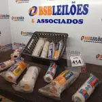 LOTE 414 - 11 ROLOS P/PINTURA MARCAS E MODELOS DIVERSOS. (NOVO). (NO ESTADO) ATENÇÃO! FAZER A VISITAÇÃO ANTES DE ARREMATAR, NÃO SABEMOS SE FUNCIONA. LEILÃO NÃO TEM GARANTIA E NEM DEVOLUÇÃO, SUJEITO A POSSÍVEIS AVARIAS VISÍVEIS/OCULTAS E/OU AUSÊNCIA DE COMPONENTES.