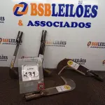LOTE 431 - 04 FOICES ROÇADEIRAS S/CABO MARCA TRAMONTINA(NOVO). (NO ESTADO) ATENÇÃO! FAZER A VISITAÇÃO ANTES DE ARREMATAR, NÃO SABEMOS SE FUNCIONA. LEILÃO NÃO TEM GARANTIA E NEM DEVOLUÇÃO, SUJEITO A POSSÍVEIS AVARIAS VISÍVEIS/OCULTAS E/OU AUSÊNCIA DE COMPONENTES.