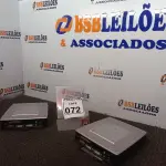 LOTE 072 - 02 MINIS CPU’S MARCA HP. (NO ESTADO) ATENÇÃO! FAZER A VISITAÇÃO ANTES DE ARREMATAR, NÃO SABEMOS SE FUNCIONA. LEILÃO NÃO TEM GARANTIA E NEM DEVOLUÇÃO, SUJEITO A POSSÍVEIS AVARIAS VISÍVEIS/OCULTAS E/OU AUSÊNCIA DE COMPONENTES.