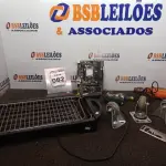 LOTE 082 - 01 CHURRASQUEIRA ELÉTRICA 01 FURADEIRA 01 PLACA MÃE 01 CAIXINHA DE SOM E 04 RODINHAS C/SUPORTES. (NO ESTADO) ATENÇÃO! FAZER A VISITAÇÃO ANTES DE ARREMATAR, NÃO SABEMOS SE FUNCIONA. LEILÃO NÃO TEM GARANTIA E NEM DEVOLUÇÃO, SUJEITO A POSSÍVEIS AVARIAS VISÍVEIS/OCULTAS E/OU AUSÊNCIA DE COMPONENTES.