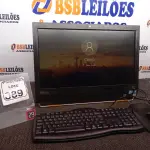 LOTE 389 - 01 PC ALL IN ONE CORE I5 8GB 500HD TELA TOUCH MARCA LENOVO 01 TECLADO E 01 MOUSE S/FIO. (NO ESTADO) ATENÇÃO! FAZER A VISITAÇÃO ANTES DE ARREMATAR, NÃO SABEMOS SE FUNCIONA. LEILÃO NÃO TEM GARANTIA E NEM DEVOLUÇÃO, SUJEITO A POSSÍVEIS AVARIAS VISÍVEIS/OCULTAS E/OU AUSÊNCIA DE COMPONENTES.