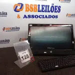 LOTE 128 - 01 ALL IN ONE MARCA HP COM TECLADO E MOUSE. (NO ESTADO) ATENÇÃO! FAZER A VISITAÇÃO ANTES DE ARREMATAR, NÃO SABEMOS SE FUNCIONA. LEILÃO NÃO TEM GARANTIA E NEM DEVOLUÇÃO, SUJEITO A POSSÍVEIS AVARIAS VISÍVEIS/OCULTAS E/OU AUSÊNCIA DE COMPONENTES.