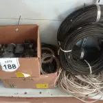 LOTE 188 - 01 LOTE COM GRANDE QUANTIDADE DE MATERIAIS HIDRÁULICOS DIVERSOS, MIOLOS DE FECHADURAS E CABOS DIVERSOS. (NO ESTADO) ATENÇÃO! FAZER A VISITAÇÃO ANTES DE ARREMATAR, NÃO SABEMOS SE FUNCIONA. LEILÃO NÃO TEM GARANTIA E NEM DEVOLUÇÃO, SUJEITO A POSSÍVEIS AVARIAS VISÍVEIS/OCULTAS E/OU AUSÊNCIA DE COMPONENTES.