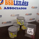 LOTE 123 - 04 REJUNTES SUPERFINO PREMIUM QUARTZOLIT 2KG CADA COR PALHA. (NO ESTADO) ATENÇÃO! FAZER A VISITAÇÃO ANTES DE ARREMATAR, NÃO SABEMOS SE FUNCIONA. LEILÃO NÃO TEM GARANTIA E NEM DEVOLUÇÃO, SUJEITO A POSSÍVEIS AVARIAS VISÍVEIS/OCULTAS E/OU AUSÊNCIA DE COMPONENTES.