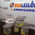 LOTE 123 - 04 REJUNTES SUPERFINO PREMIUM QUARTZOLIT 2KG CADA COR PALHA. (NO ESTADO) ATENÇÃO! FAZER A VISITAÇÃO ANTES DE ARREMATAR, NÃO SABEMOS SE FUNCIONA. LEILÃO NÃO TEM GARANTIA E NEM DEVOLUÇÃO, SUJEITO A POSSÍVEIS AVARIAS VISÍVEIS/OCULTAS E/OU AUSÊNCIA DE COMPONENTES.