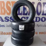 LOTE 001 - 04 PNEUS 1856515 MEIA VIDA. (NO ESTADO) ATENÇÃO! FAZER A VISITAÇÃO ANTES DE ARREMATAR, NÃO SABEMOS SE FUNCIONA. LEILÃO NÃO TEM GARANTIA E NEM DEVOLUÇÃO, SUJEITO A POSSÍVEIS AVARIAS VISÍVEIS/OCULTAS E/OU AUSÊNCIA DE COMPONENTES.