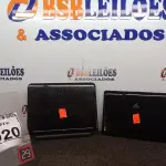 LOTE 020 - 02 NETBOOKS MARCA TOSHIBA E EEE. (NO ESTADO) ATENÇÃO! FAZER A VISITAÇÃO ANTES DE ARREMATAR, NÃO SABEMOS SE FUNCIONA. LEILÃO NÃO TEM GARANTIA E NEM DEVOLUÇÃO, SUJEITO A POSSÍVEIS AVARIAS VISÍVEIS/OCULTAS E/OU AUSÊNCIA DE COMPONENTES.