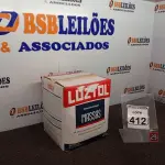 LOTE 412 - 01 MASSA CORRIDA MARCA LUZTOL 20KG(NOVO). (NO ESTADO) ATENÇÃO! FAZER A VISITAÇÃO ANTES DE ARREMATAR, NÃO SABEMOS SE FUNCIONA. LEILÃO NÃO TEM GARANTIA E NEM DEVOLUÇÃO, SUJEITO A POSSÍVEIS AVARIAS VISÍVEIS/OCULTAS E/OU AUSÊNCIA DE COMPONENTES.