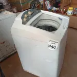 LOTE 440 - 01 MÁQUINA DE LAVAR 15KG MARCA KING COMPACITY (NO ESTADO) ATENÇÃO! FAZER A VISITAÇÃO ANTES DE ARREMATAR, NÃO SABEMOS SE FUNCIONA. LEILÃO NÃO TEM GARANTIA E NEM DEVOLUÇÃO, SUJEITO A POSSÍVEIS AVARIAS VISÍVEIS/OCULTAS E/OU AUSÊNCIA DE COMPONENTES.