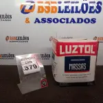 LOTE 379 - 01 MASSA CORRIDA MARCA LUZTOL 20KG(NOVO). (NO ESTADO) ATENÇÃO! FAZER A VISITAÇÃO ANTES DE ARREMATAR, NÃO SABEMOS SE FUNCIONA. LEILÃO NÃO TEM GARANTIA E NEM DEVOLUÇÃO, SUJEITO A POSSÍVEIS AVARIAS VISÍVEIS/OCULTAS E/OU AUSÊNCIA DE COMPONENTES.