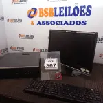 LOTE 367 - 01 CPU HP 01 MONITOR LENOVO E 01 TECLADO. (NO ESTADO) ATENÇÃO! FAZER A VISITAÇÃO ANTES DE ARREMATAR, NÃO SABEMOS SE FUNCIONA. LEILÃO NÃO TEM GARANTIA E NEM DEVOLUÇÃO, SUJEITO A POSSÍVEIS AVARIAS VISÍVEIS/OCULTAS E/OU AUSÊNCIA DE COMPONENTES.