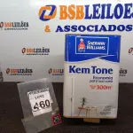 LOTE 460 - 01 LATA DE TINTA SHERWIN WILLIAMS KEM TONE ANTIMOFO 18L.(SEM USO) (NO ESTADO) ATENÇÃO! FAZER A VISITAÇÃO ANTES DE ARREMATAR, NÃO SABEMOS SE FUNCIONA. LEILÃO NÃO TEM GARANTIA E NEM DEVOLUÇÃO, SUJEITO A POSSÍVEIS AVARIAS VISÍVEIS/OCULTAS E/OU AUSÊNCIA DE COMPONENTES.