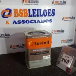 LOTE 263 - 01 LATA DE BASE SUVINIL TEXTURIZADO PREMIUM. (VALIDADE 06/2024)(NO ESTADO) ATENÇÃO! FAZER A VISITAÇÃO ANTES DE ARREMATAR, NÃO SABEMOS SE FUNCIONA. LEILÃO NÃO TEM GARANTIA E NEM DEVOLUÇÃO, SUJEITO A POSSÍVEIS AVARIAS VISÍVEIS/OCULTAS E/OU AUSÊNCIA DE COMPONENTES.
