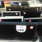 LOTE 268 - 10 MONITORES MARCAS E MODELOS DIVERSOS. (NO ESTADO) ATENÇÃO! FAZER A VISITAÇÃO ANTES DE ARREMATAR, NÃO SABEMOS SE FUNCIONA. LEILÃO NÃO TEM GARANTIA E NEM DEVOLUÇÃO, SUJEITO A POSSÍVEIS AVARIAS VISÍVEIS/OCULTAS E/OU AUSÊNCIA DE COMPONENTES.
