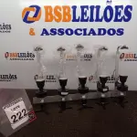 LOTE 222 - 05 DOSADORES DE BEBIDAS. (NO ESTADO) ATENÇÃO! FAZER A VISITAÇÃO ANTES DE ARREMATAR, NÃO SABEMOS SE FUNCIONA. LEILÃO NÃO TEM GARANTIA E NEM DEVOLUÇÃO, SUJEITO A POSSÍVEIS AVARIAS VISÍVEIS/OCULTAS E/OU AUSÊNCIA DE COMPONENTES.