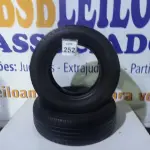 LOTE 252 - 02 PNEUS MEIA VIDA 185-70-14” USADOS. (NO ESTADO) ATENÇÃO! FAZER A VISITAÇÃO ANTES DE ARREMATAR, NÃO SABEMOS SE FUNCIONA. LEILÃO NÃO TEM GARANTIA E NEM DEVOLUÇÃO, SUJEITO A POSSÍVEIS AVARIAS VISÍVEIS/OCULTAS E/OU AUSÊNCIA DE COMPONENTES.